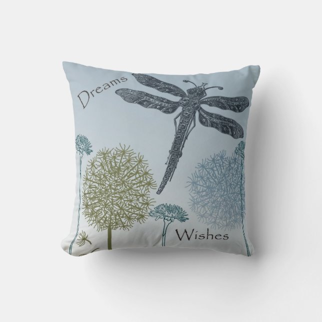 Coussin Souhaits et rêves (Recto)