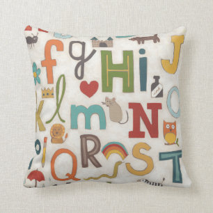 Coussin Soupe Alphabet