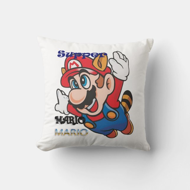 Coussin Souper Mario (Recto)