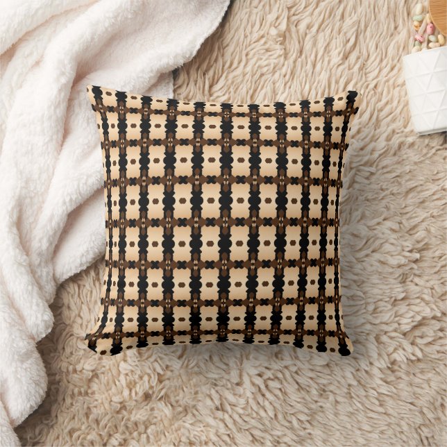 Coussin sourcil, motif, moderne, élégant, abstrait (Couverture)