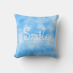 Coussin souriant