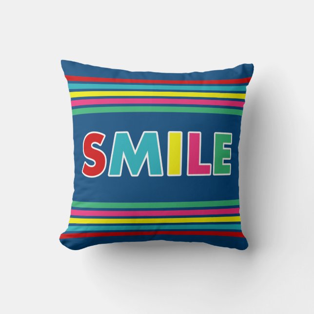 Coussin Souriez ! (Recto)