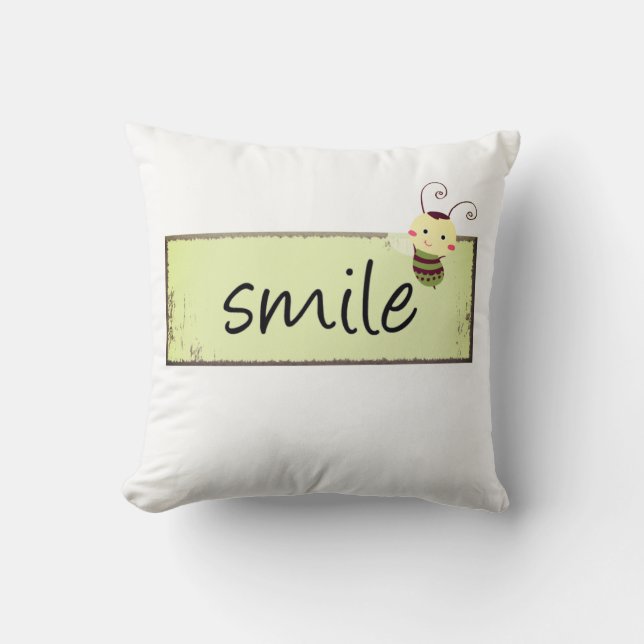 Coussin Sourire de l'oreiller (Recto)