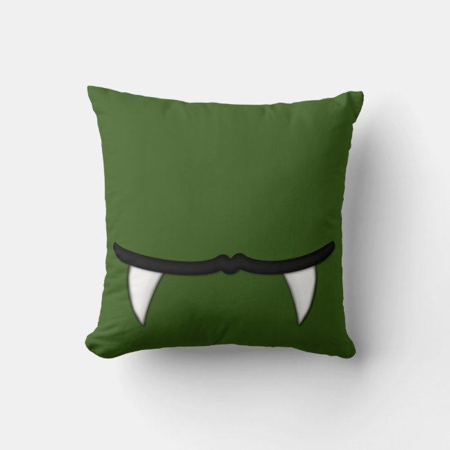 Coussin Sourire de Vampire (Recto)