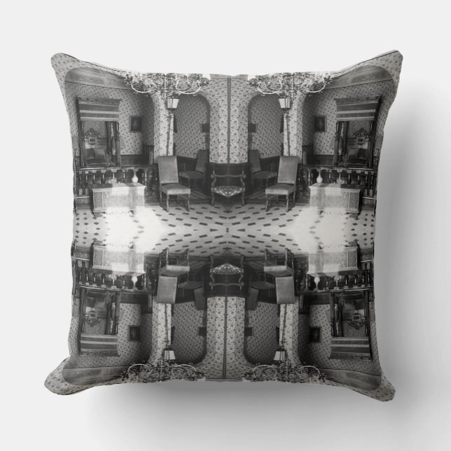 Coussin Souris vintage Monaco Palace Prince Louis XIII (Recto)