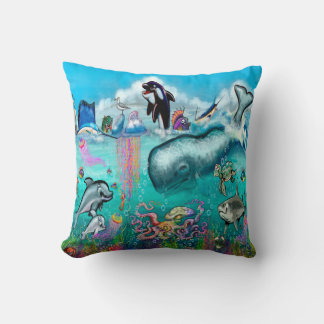 Coussin Sous la mer