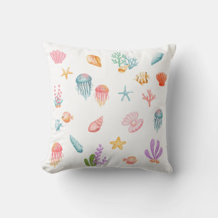 Coussin Sous le Motif marin