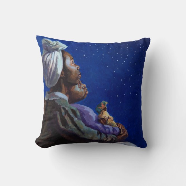 Coussin Sous les bleus de minuit 2003 (Recto)