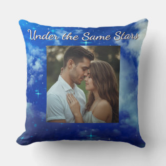 Coussin Sous les mêmes étoiles | Ciel nocturne personnalis
