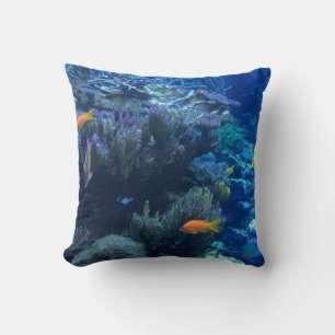 Coussin Sous L'Océan Eau Monde Et Été