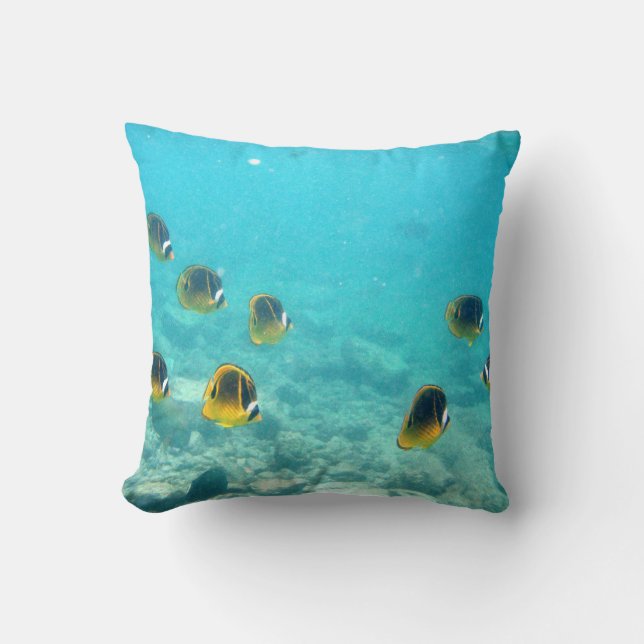 Coussin sous-marin de poissons tropicaux (Recto)