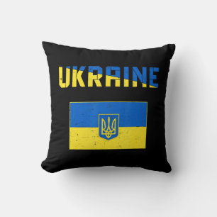 Coussin Soutenez L'Ukraine Costume Vintage Je Me Trouve Av