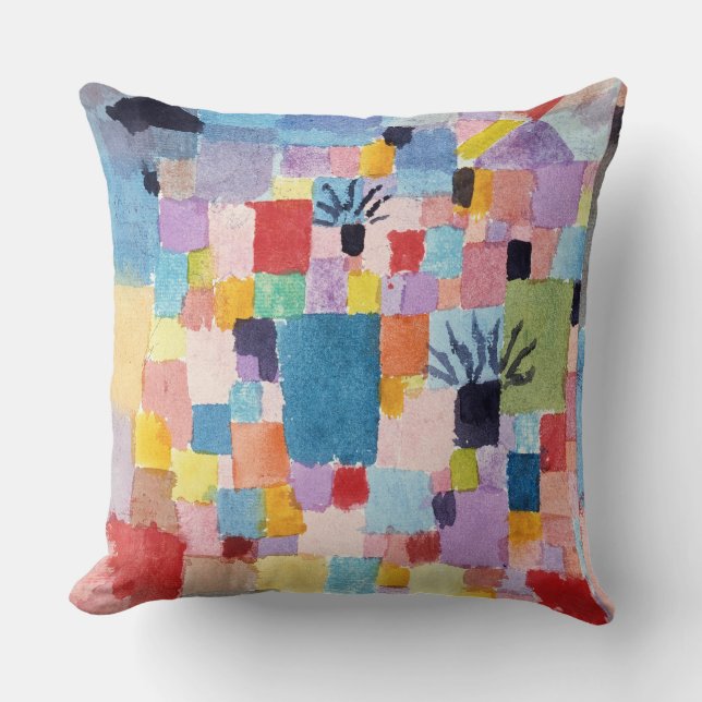 Coussin Southern Gardens | Paul Klee | (Recto)