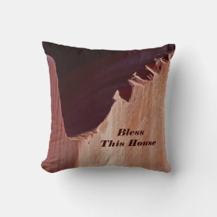 Coussin Southwest Abstrait Bless This House Carré