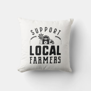 Coussin Soutien aux agriculteurs locaux