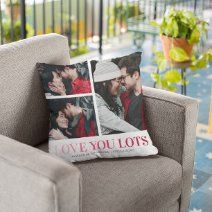 Coussin souvenir couple 3 photos