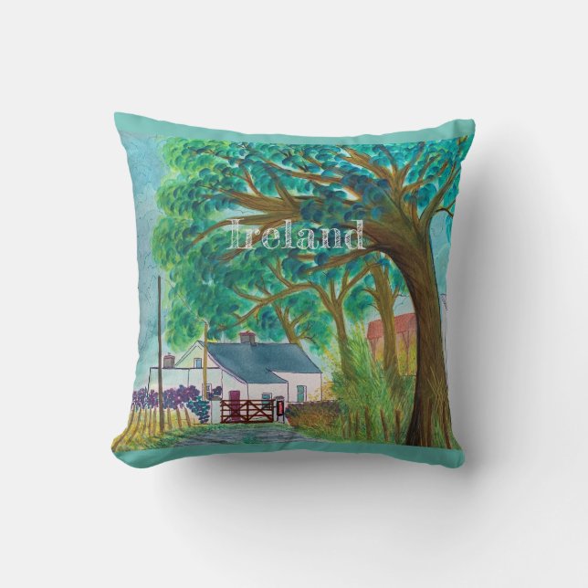 Coussin Souvenir d'Irlande (Recto)