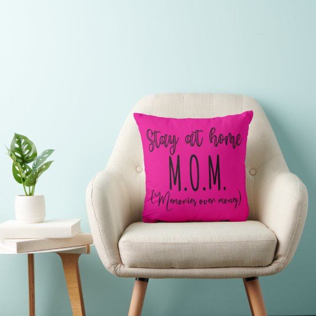 Coussin Souvenirs de Maman à la Maison Plus que l'Argent (Chaise)
