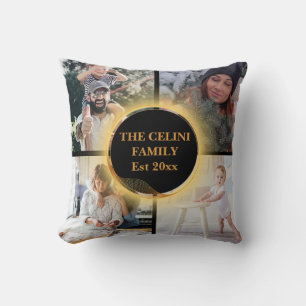Coussin Souvenirs personnalisés : Collage photo Carré