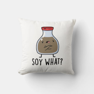 Coussin Soy Quel Drôle Pun De Sauce De Soja