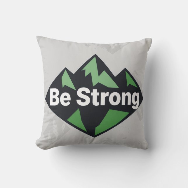 Coussin Soyez Forte Géométrique (Recto)