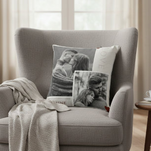 Coussin Soyez le mien Saint Valentin Couple Photo Love