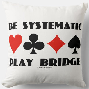 Coussin Soyez Systématique Play Bridge Conseils Quatre com