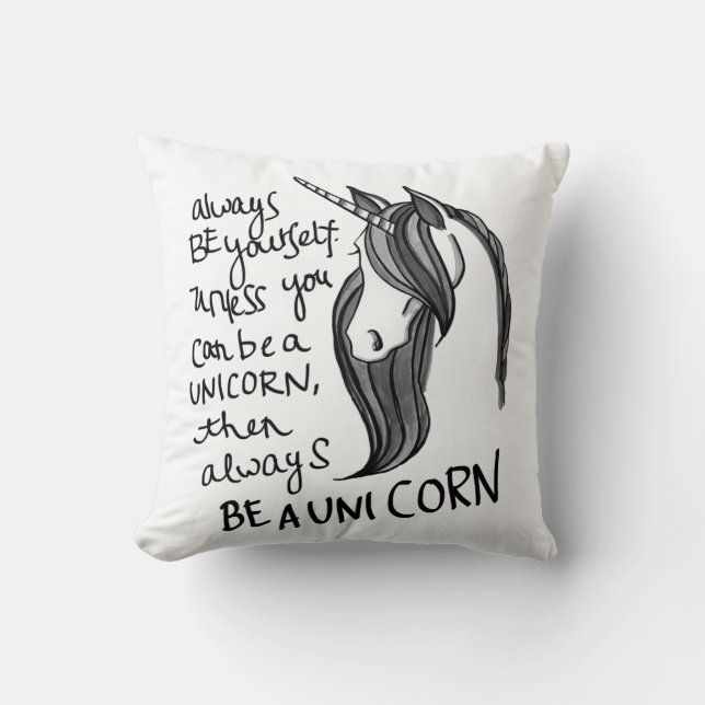 Coussin Soyez toujours vous-même, à moins que vous (Recto)