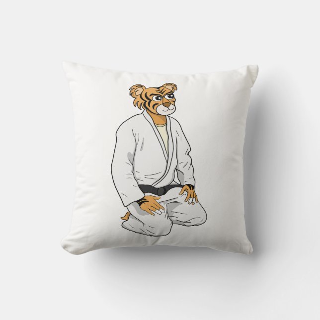 Coussin Soyez un tigre (Recto)