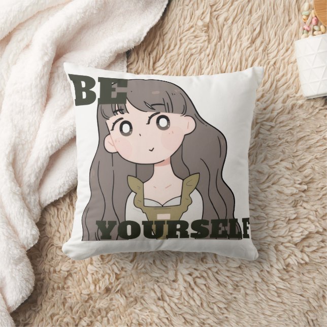 Coussin Soyez vous-même - Amour-propre et confiance en soi (Couverture)
