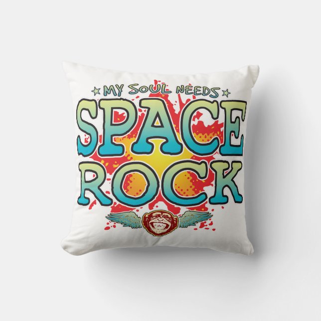 Coussin Space Rock Soul Cushion (Recto)