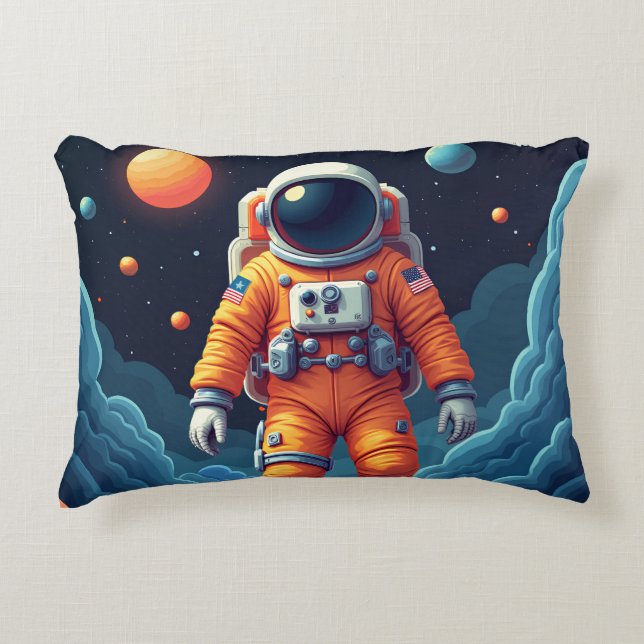 Coussin Spaceman localisé 16*12 (Devant)