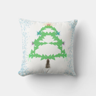 Coussin Sparkling Christmas Tree Throw Cushion