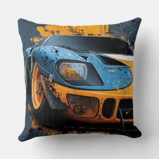 Coussin Speed & Splatter – The Ford GT40 Gulf Legacy