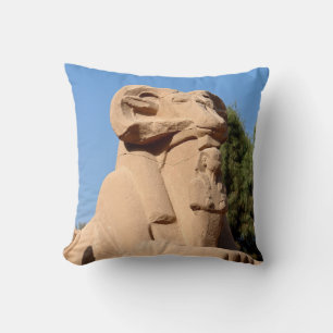 Coussin Sphinx à tête de bélier dans le temple de Karnak -