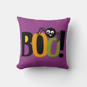 Coussin Spider BOO Halloween