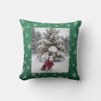 Coussin Spike "Let it snow"