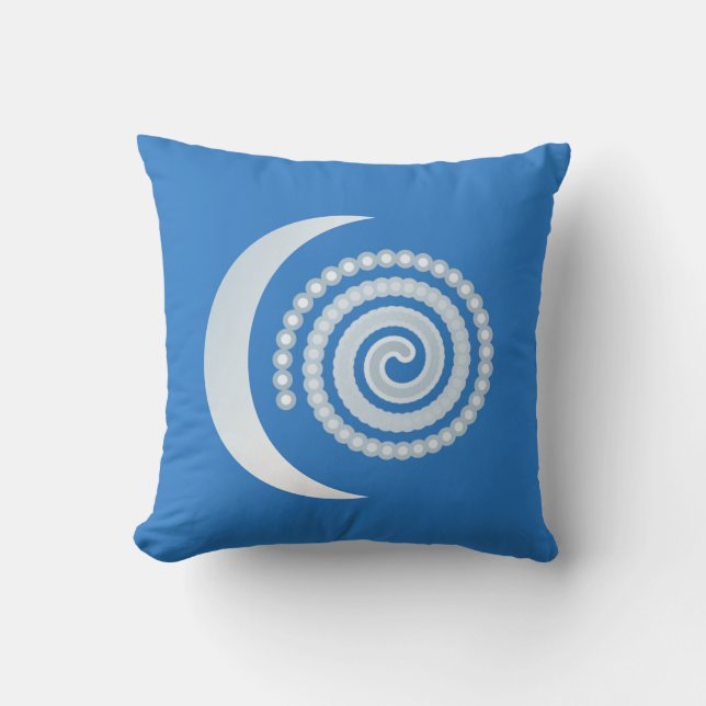 Coussin Spirale de la Lune d'Argent (Recto)