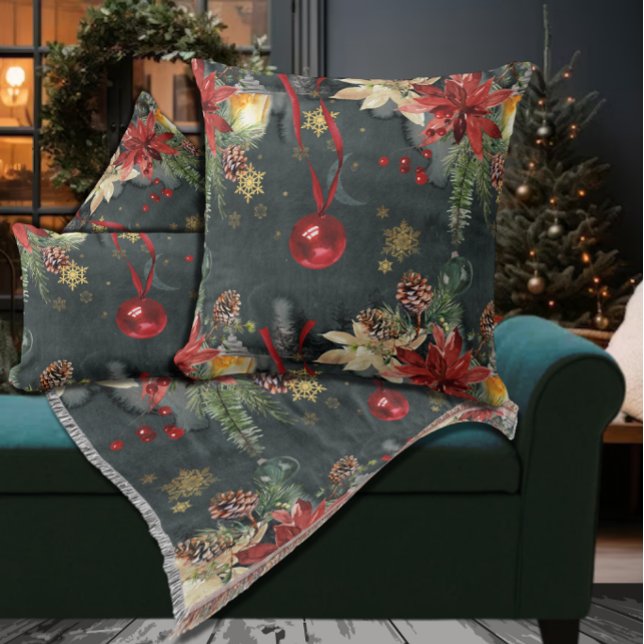 Coussin Splendor de Noël (Créateur téléchargé)