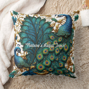 Coussin "Splendor in Feathers"