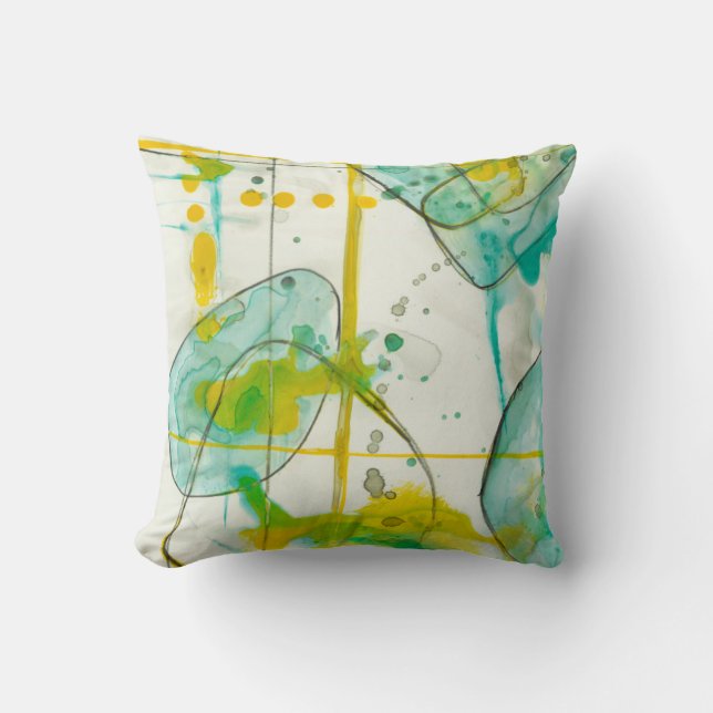 Coussin Splish Splash I (Recto)