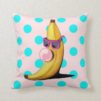 Coussin Splitz et turquoise Dotz