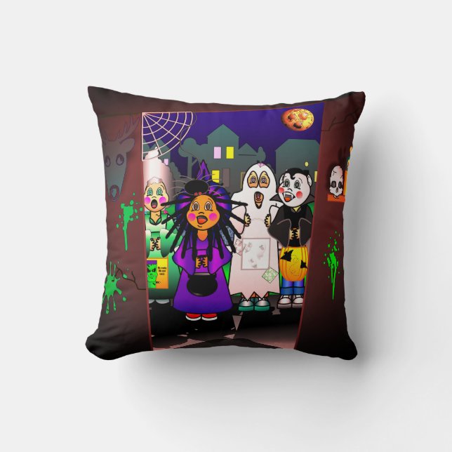 Coussin Spookie Halloween (Recto)