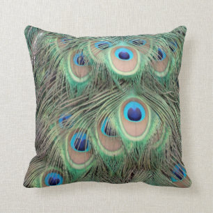 Coussin Spreed large des yeux de paon