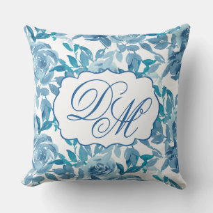 Coussin Spun Sugar & Skydiver Blue Mariage Keepsaké Thon