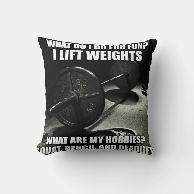 Coussin Squat, Banc, Deadlift - Motivation (Recto)