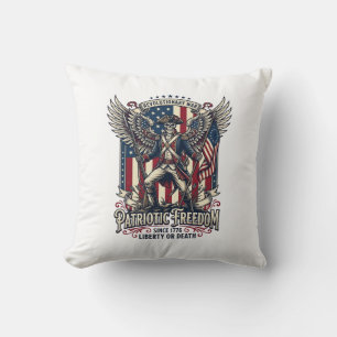 Coussin Squelette de guerre révolutionnaire patriotique so