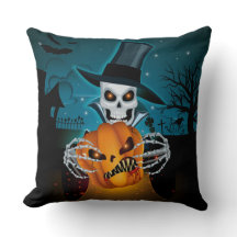 Squelette éffrayant de casquette supérieur