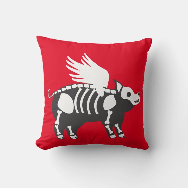 Coussin squelettique de porc (Recto)