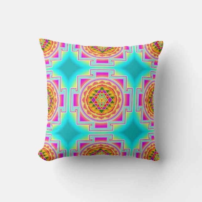 Coussin Sri Yantra (Recto)